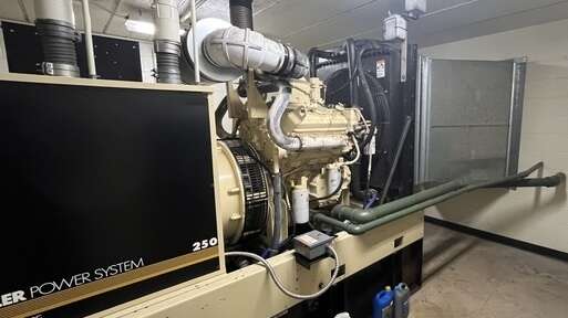 Used  Kohler 250R0ZD71 Diesel Generator, 736 Hrs                            