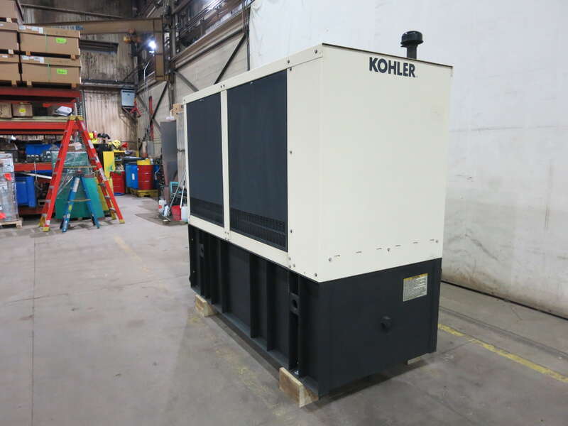 Used Kohler 50REOZJC 4024HF285 Diesel Generator, 287 Hrs, EPA Tier 3, Single Phase                            