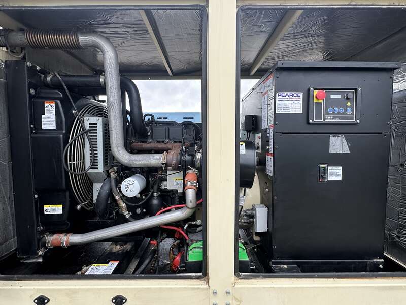 Used Kohler 50REOZJD 4024HF285 Diesel Generator, 327 Hrs, EPA Tier 3, Single Phase                            