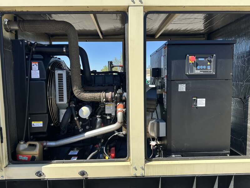 Used Kohler 50REOZJD 4024HF285 Diesel Generator, 378 Hrs, EPA Tier 3, Single Phase                            