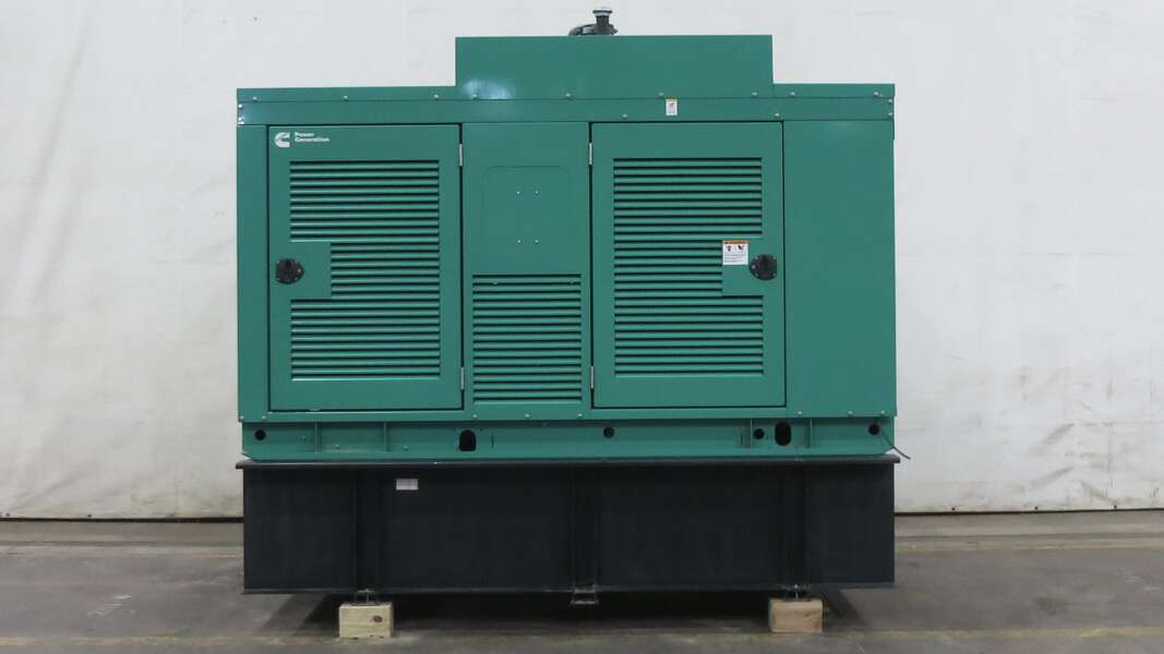 Used Cummins DQDAA QSL9-G3 NR3 Diesel Generator, 85 Hrs, EPA Tier 3                            