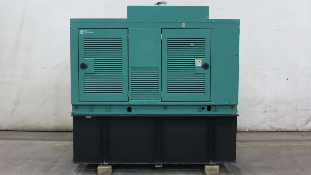 Used Cummins DQDAA QSL9-G3 NR3 Diesel Generator, 85 Hrs, EPA Tier 3                            