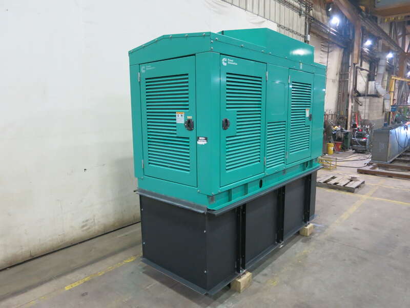Used Cummins DQDAA QSL9-G3 NR3 Diesel Generator, 85 Hrs, EPA Tier 3                            