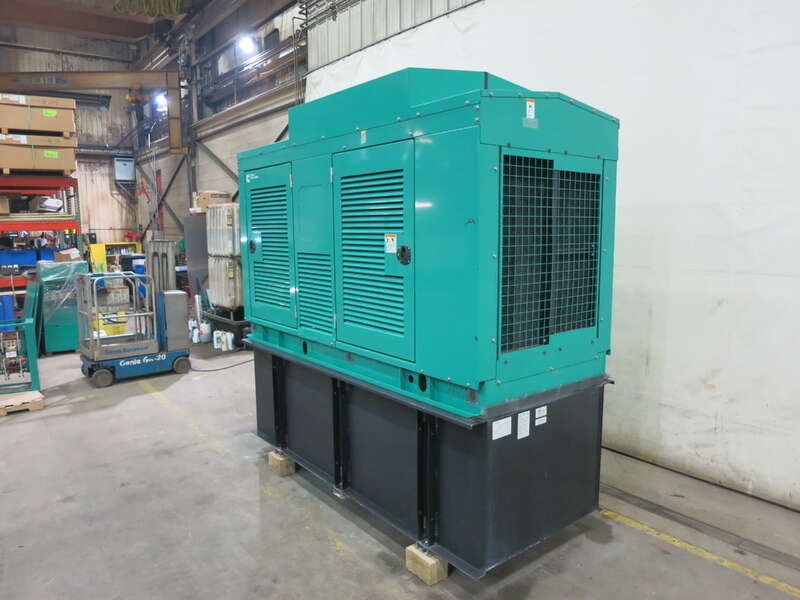 Used Cummins DQDAA QSL9-G3 NR3 Diesel Generator, 85 Hrs, EPA Tier 3                            