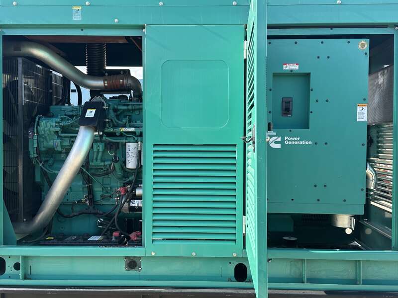 Used Cummins DQDAA QSL9-G3 NR3 Diesel Generator, 85 Hrs, EPA Tier 3                            