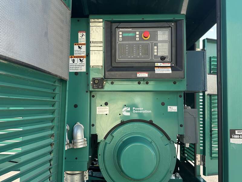 Used Cummins DQDAA QSL9-G3 NR3 Diesel Generator, 85 Hrs, EPA Tier 3                            