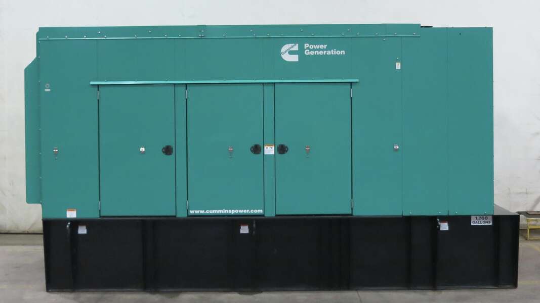 Used Cummins DFEH QSX15-G9 NR2 Diesel Generator 127 Hrs EPA Tier 2                            