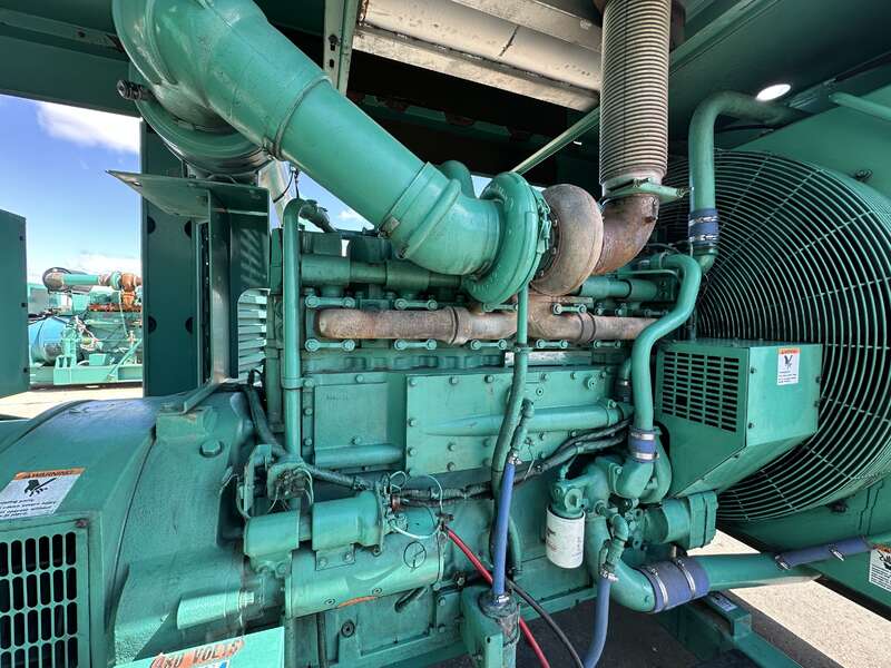 Used Cummins DFED KTA19-G4 Diesel Generator, 1222 Hrs                            