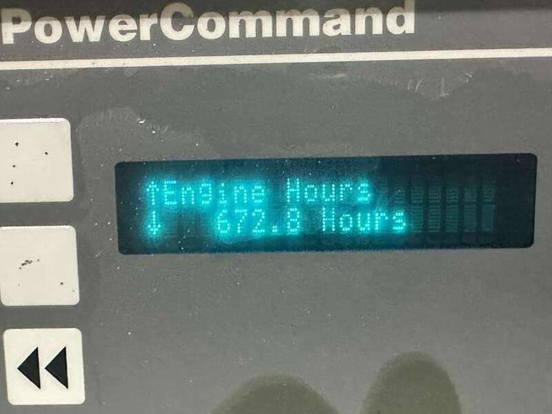 Used Cummins DGFB 6CTA8.3-G2 Diesel Generator, 672 Hrs                            
