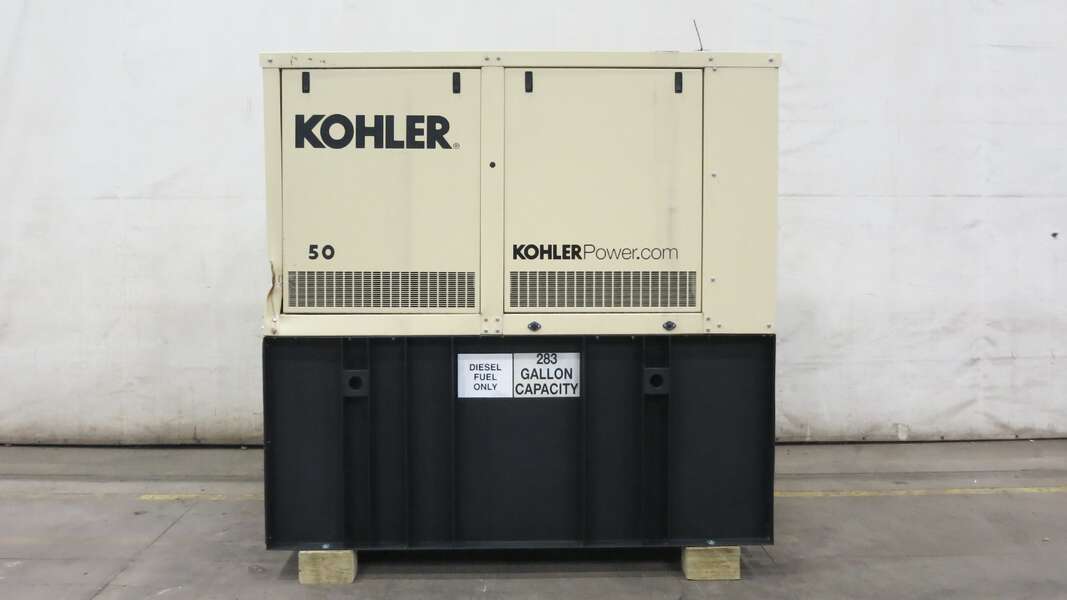 New Kohler 50REOZJE Diesel Generator, 0 Hrs, EPA Tier 3, Single Phase                            