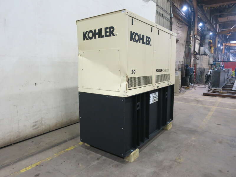 New Kohler 50REOZJE Diesel Generator, 0 Hrs, EPA Tier 3, Single Phase                            