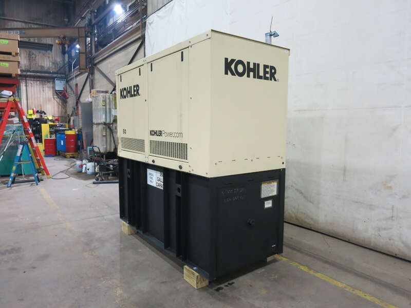 New Kohler 50REOZJE Diesel Generator, 0 Hrs, EPA Tier 3, Single Phase                            