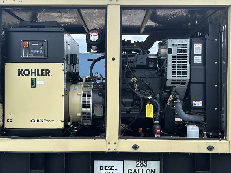 New Kohler 50REOZJE Diesel Generator, 0 Hrs, EPA Tier 3, Single Phase                            