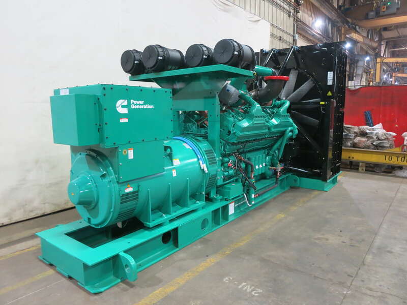 New Cummins DQKAB QSK60-G6  Diesel Generator, EPA Tier 2                            