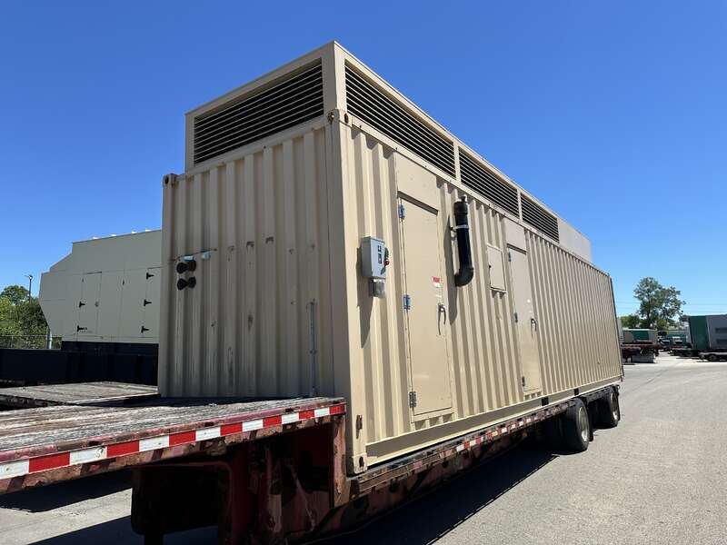 Used Cummins DFLC KTA50-G3 Diesel Generator, 517 Hrs                            