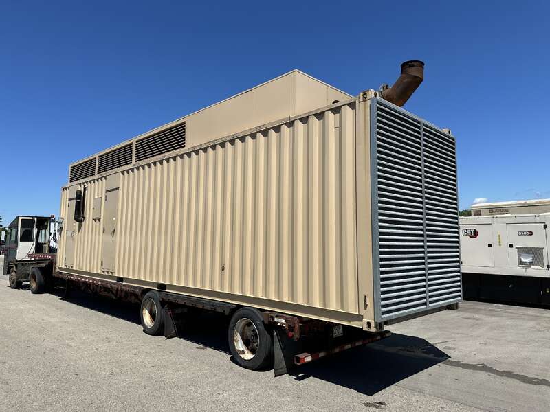 Used Cummins DFLC KTA50-G3 Diesel Generator, 517 Hrs                            