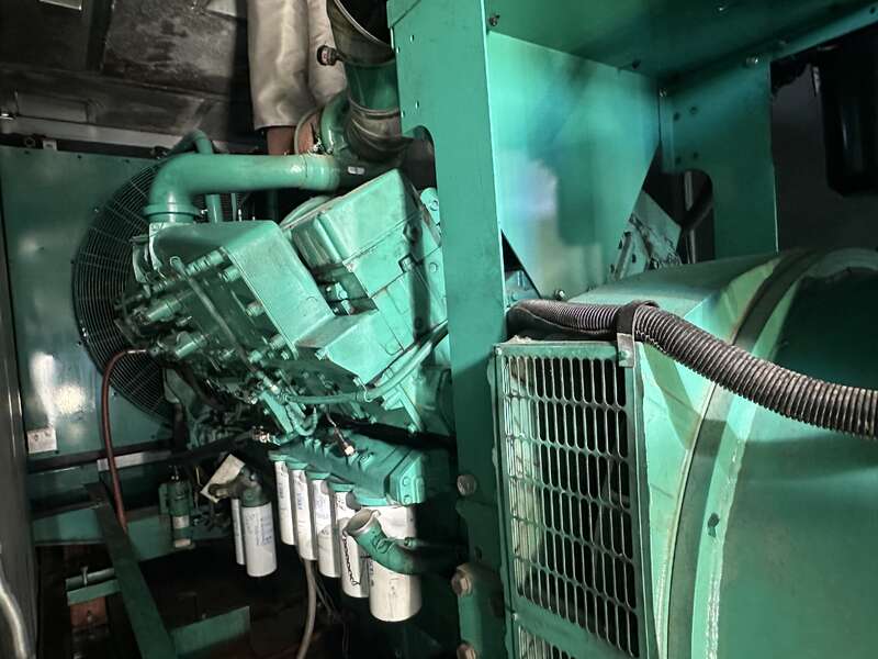 Used Cummins DFLC KTA50-G3 Diesel Generator, 517 Hrs                            