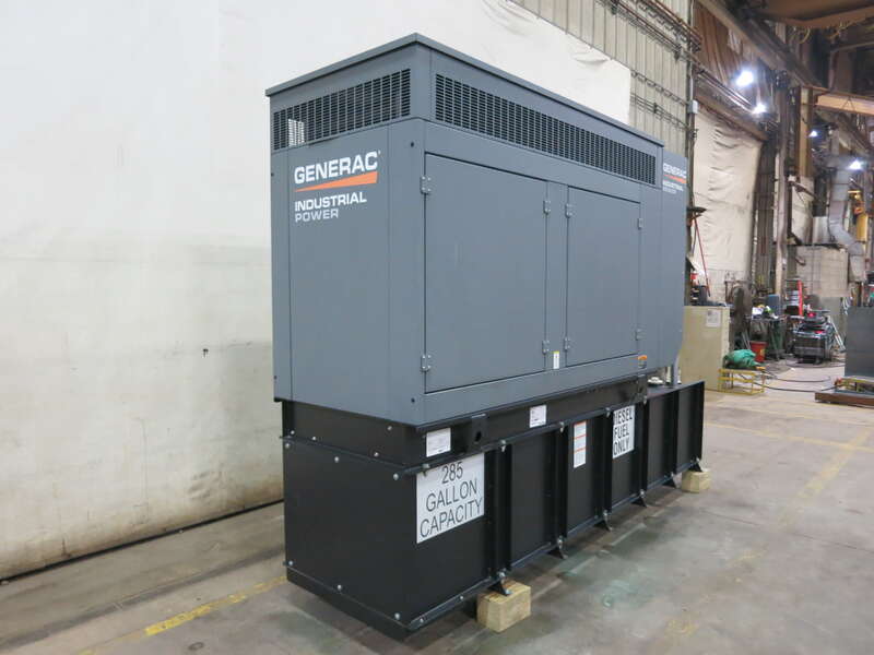 New / Surplus Generac SD60 Diesel Generator, 1.1 Hrs EPA Tier 3                            