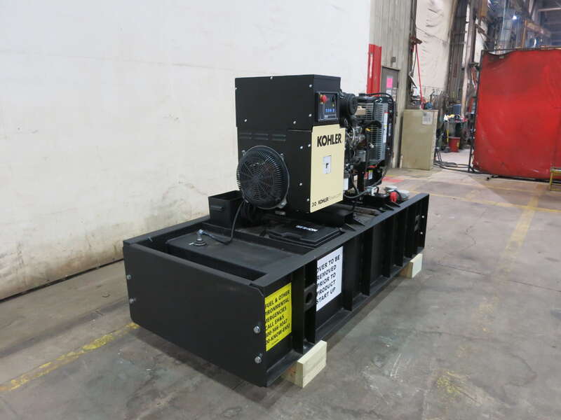 New / Surplus Kohler 30REOZK Diesel Generator, 0 Hrs, EPA Tier 3, Single Phase                            