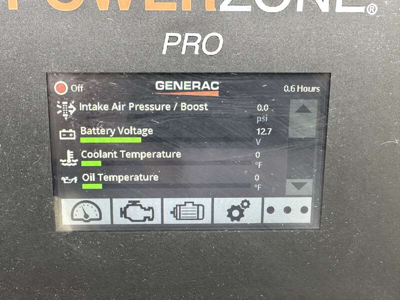 New / Surplus Generac SG050NA Natural Gas / LP Generator, 0 Hrs, EPA Certified - 1 or 3 Phase                            