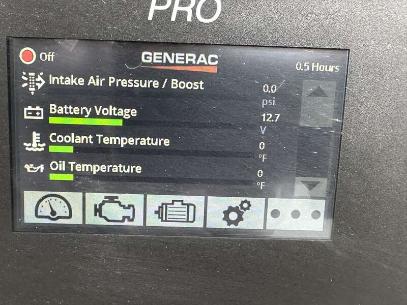 New / Surplus Generac SG050NA Natural Gas / LP Generator, 0 Hrs, EPA Certified - 1 or 3 Phase                            