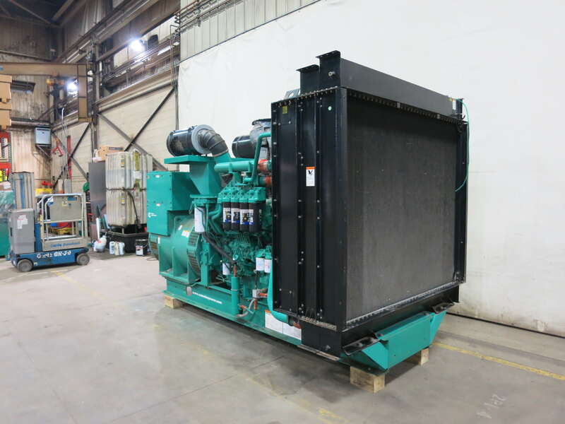 Used Cummins DQFAD QST30-G5 NR2 Diesel Generator, 418 Hrs, EPA Tier 2                            