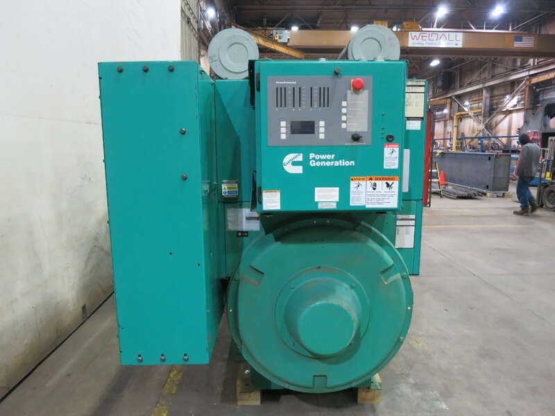 Used Cummins DQFAD QST30-G5 NR2 Diesel Generator, 418 Hrs, EPA Tier 2                            