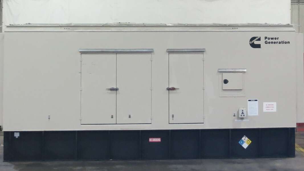 Used Cummins DFEK QSX15-G9 Diesel Generator, 81 Hrs, EPA Tier 2                            