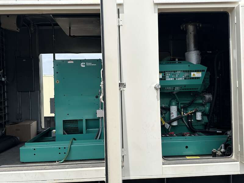 Used Cummins DFEK QSX15-G9 Diesel Generator, 82 Hrs, EPA Tier 2                            