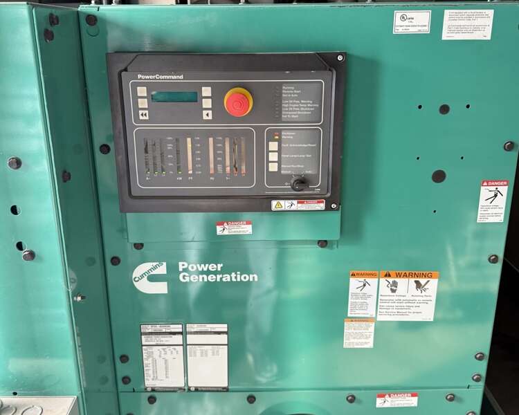 Used Cummins DFEK QSX15-G9 Diesel Generator, 81 Hrs, EPA Tier 2                            