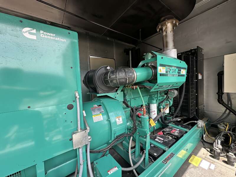 Used Cummins DFEK QSX15-G9 Diesel Generator, 82 Hrs, EPA Tier 2                            