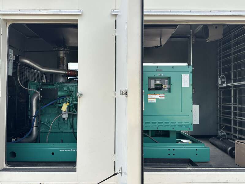 Used Cummins DFEK QSX15-G9 Diesel Generator, 82 Hrs, EPA Tier 2                            