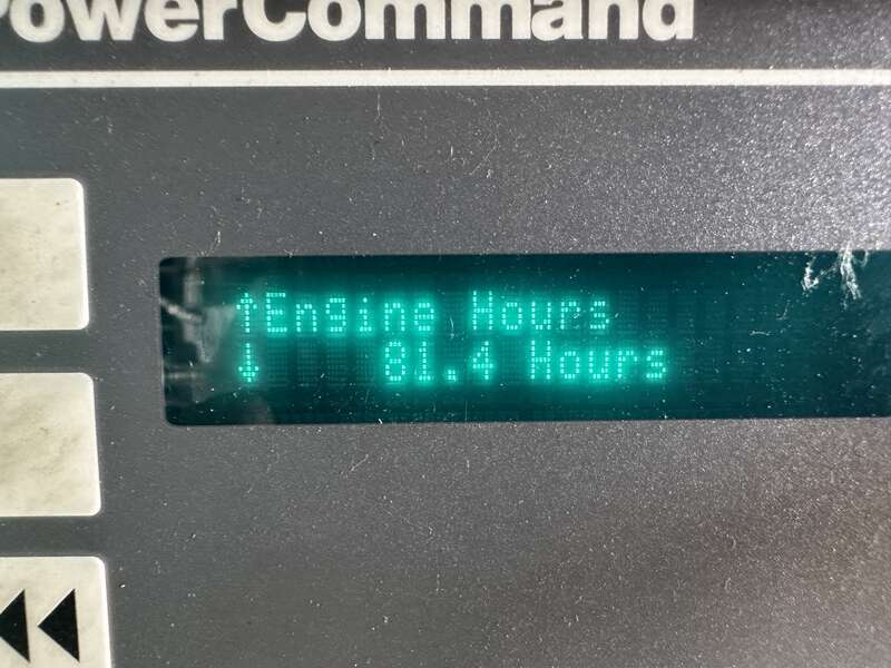 Used Cummins DFEK QSX15-G9 Diesel Generator, 82 Hrs, EPA Tier 2                            