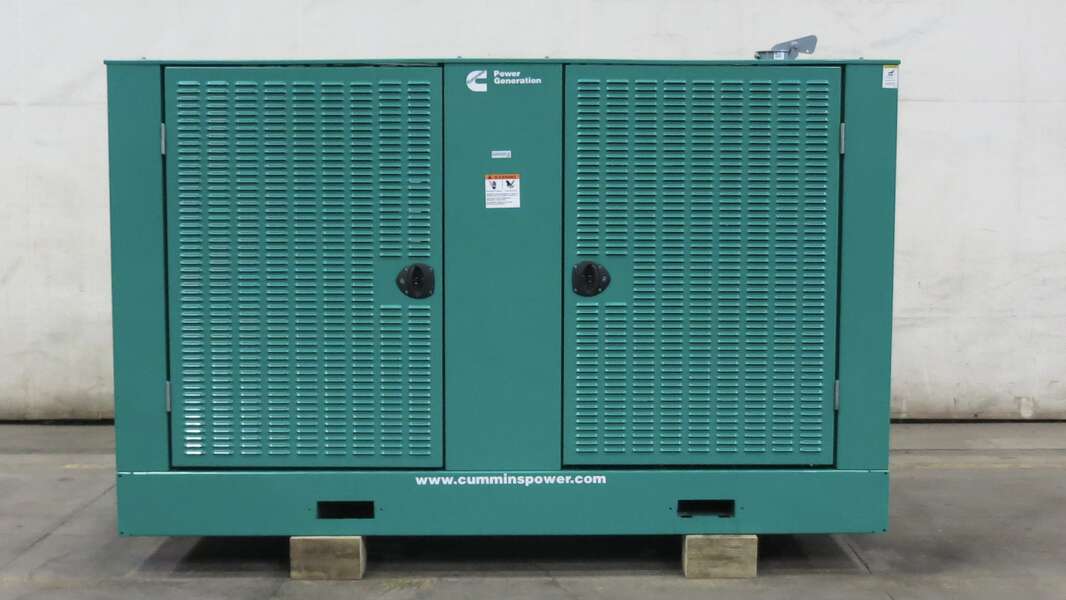 Used Cummins DSGAA QSB7-G5 NR3 Diesel Generator, 78 Hrs, EPA Tier 3                            