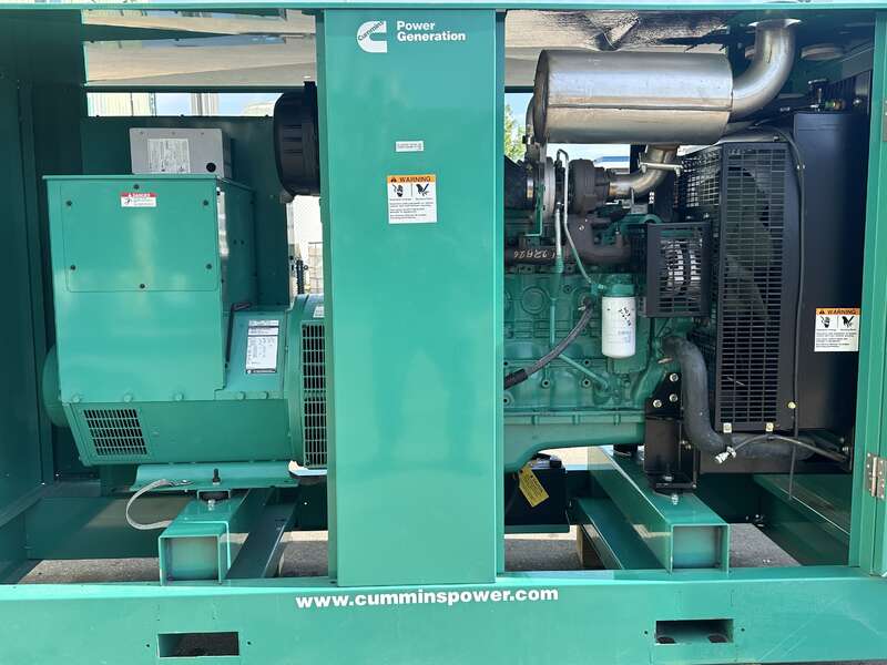 Used Cummins DSGAA QSB7-G5 NR3 Diesel Generator, 78 Hrs, EPA Tier 3                            