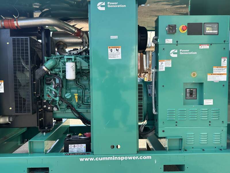 Used Cummins DSGAA QSB7-G5 NR3 Diesel Generator, 78 Hrs, EPA Tier 3                            