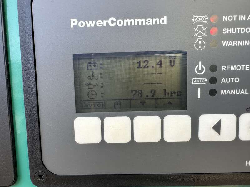Used Cummins DSGAA QSB7-G5 NR3 Diesel Generator, 78 Hrs, EPA Tier 3                            