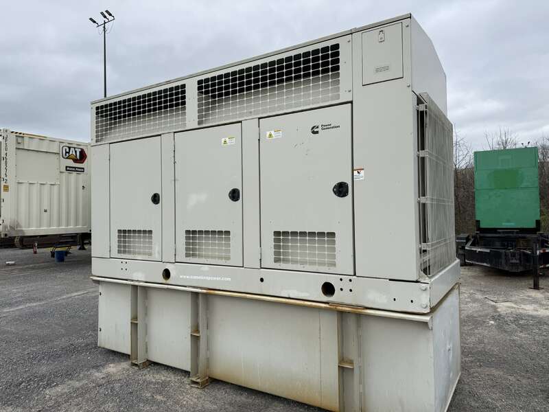 Used Cummins DFEJ QSX15-G9 NR2 Diesel Generator 314 Hrs EPA Tier 2                            