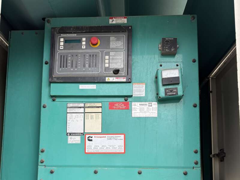 Used Cummins DFEJ QSX15-G9 NR2 Diesel Generator 314 Hrs EPA Tier 2                            