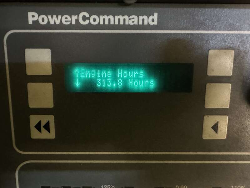 Used Cummins DFEJ QSX15-G9 NR2 Diesel Generator 313 Hrs EPA Tier 2                            