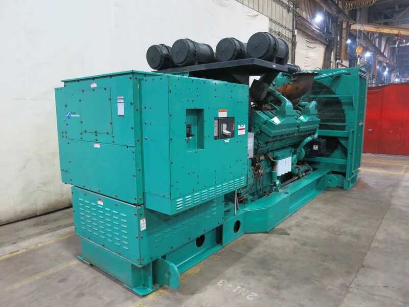 Used Cummins DQKC QSK60-G6 Diesel Generator 406 Hrs                            