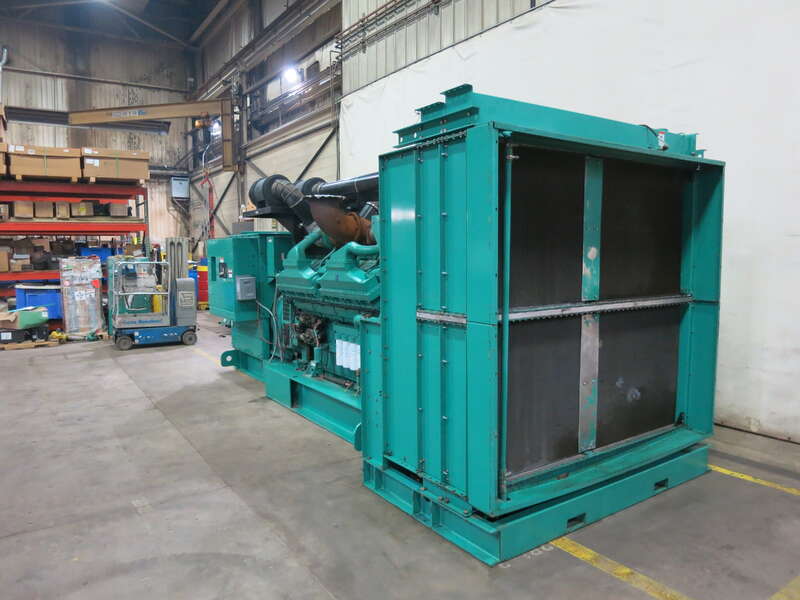Used Cummins DQKC QSK60-G6 Diesel Generator 406 Hrs                            