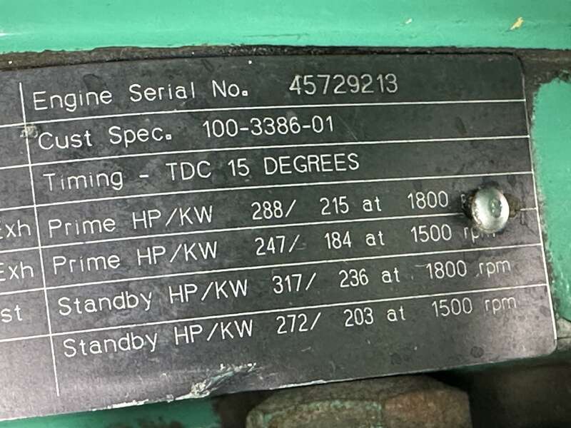 Used Cummins DGFC Diesel Generator, 879 Hours                            