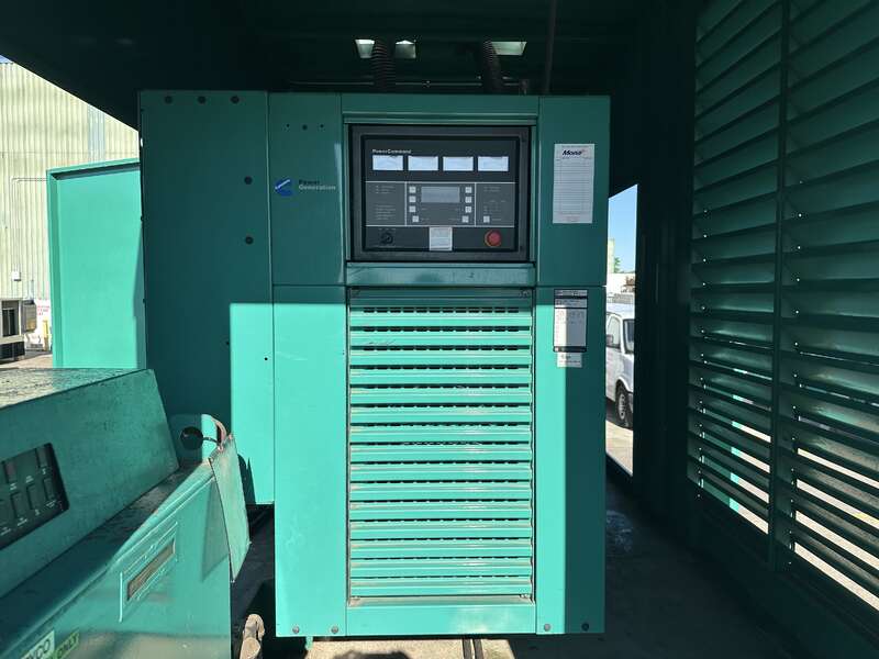 Used Cummins DFHD, QST30-G5 Diesel Generator, 515 Hrs                            