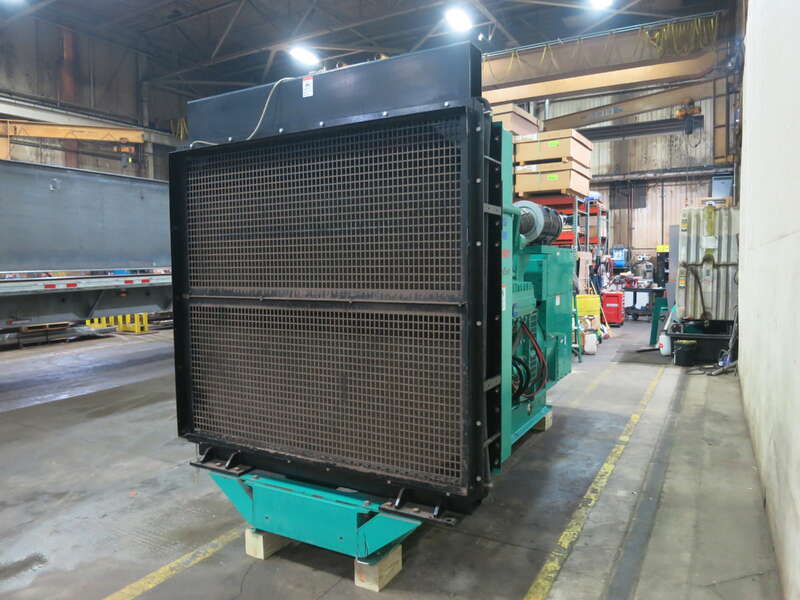 Used Cummins DFHD QST30-G5 Diesel Generator 425 Hrs                            