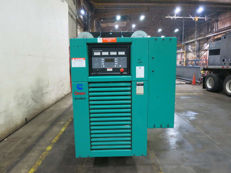 Used Cummins DFHD QST30-G5 Diesel Generator 425 Hrs                            