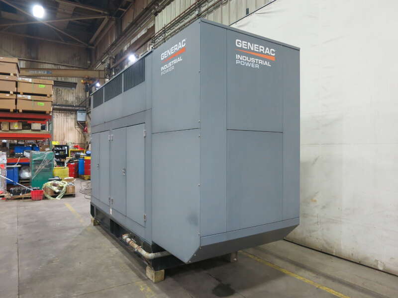 Used Generac SG0300 Natural Gas Generator, 192 Hrs, EPA Certified                            