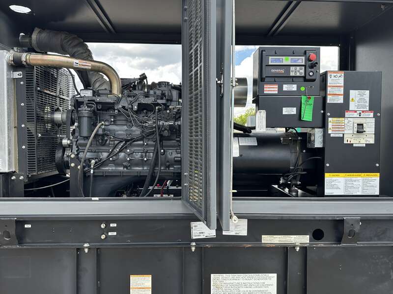 New / Surplus Generac SD100 Diesel Generator, 0 hrs, EPA Tier 3, Single Phase                            