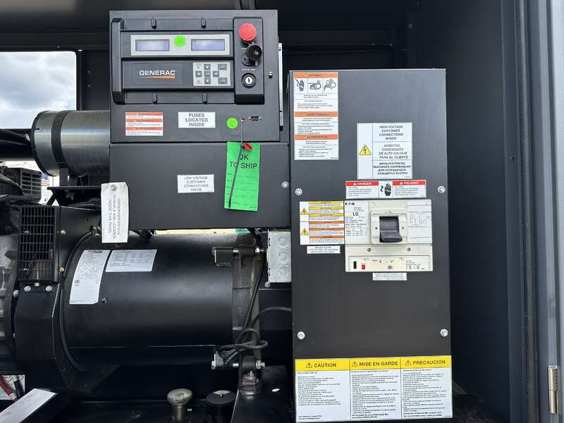 New / Surplus Generac SD100 Diesel Generator, 0 hrs, EPA Tier 3, Single Phase                            