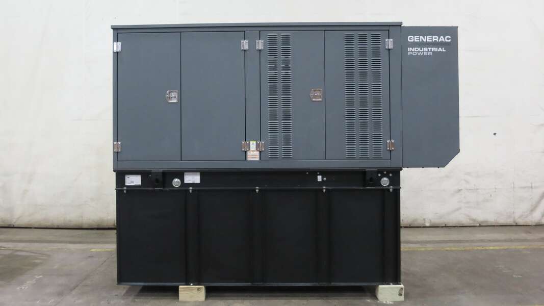 Used Generac SD100 Diesel Generator, 261 hrs, EPA Tier 3, Single Phase                            
